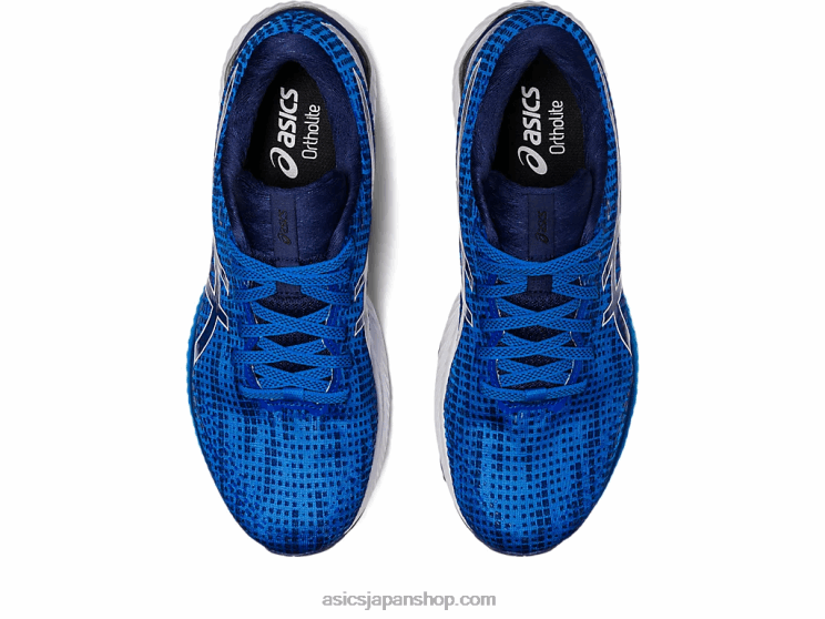 ゲル彩雲 L20V496Asics エレクトリックブルー/ホワイト