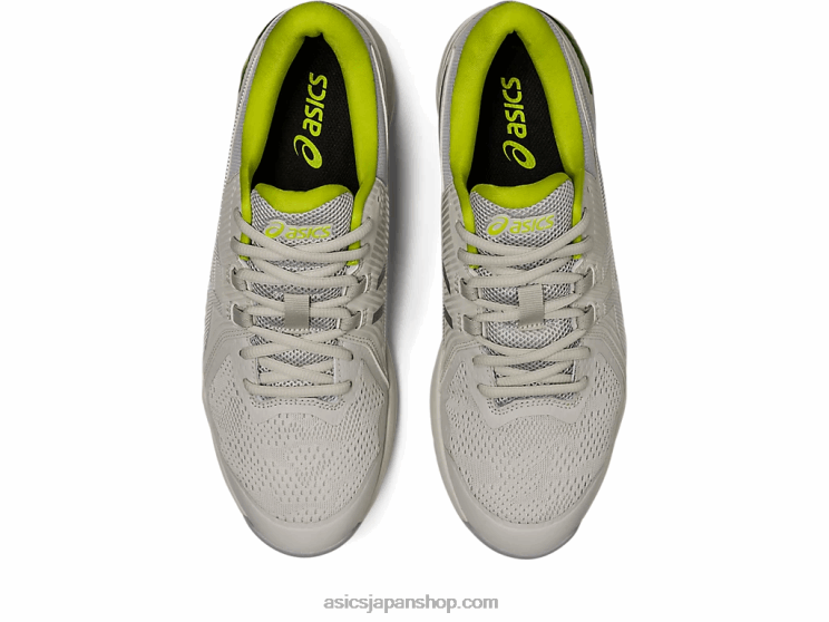 ジェルコース グライド メンズ L20V505Asics グレイシャーグレー/ネオンライム