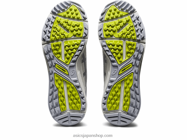 ジェルコース グライド メンズ L20V505Asics グレイシャーグレー/ネオンライム