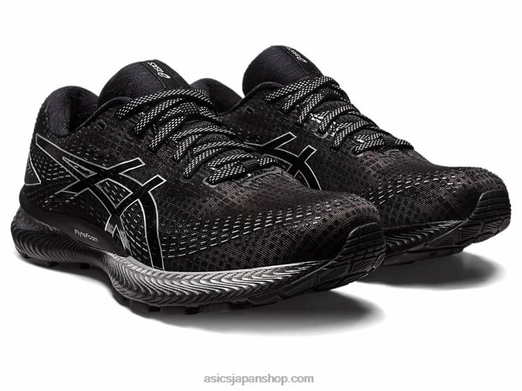 ゲル彩雲 L20V509Asics ブラック/ピュアシルバー