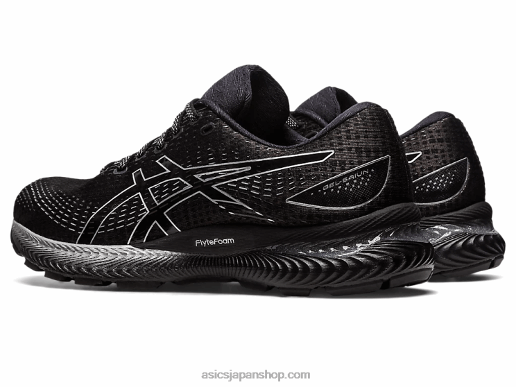 ゲル彩雲 L20V509Asics ブラック/ピュアシルバー