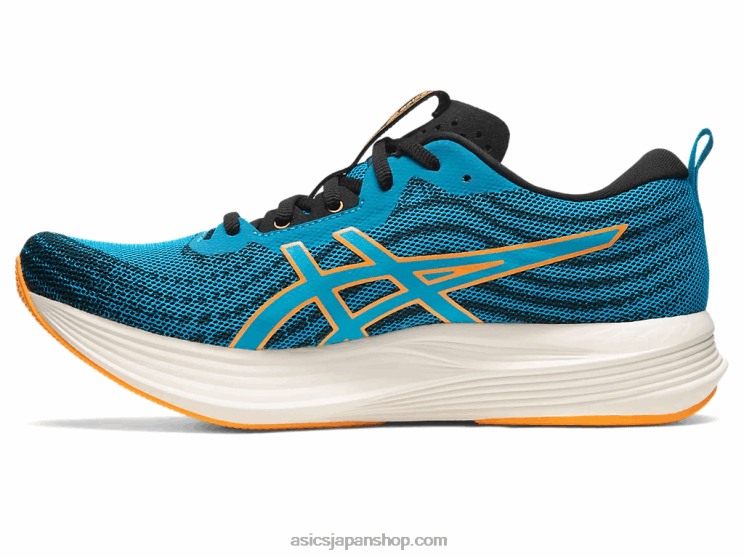 スピードを避ける L20V522Asics アイランドブルー/オレンジポップ