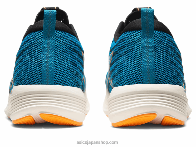 スピードを避ける L20V522Asics アイランドブルー/オレンジポップ