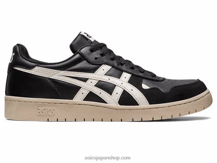 日本 L20V555Asics ブラック/クリーム