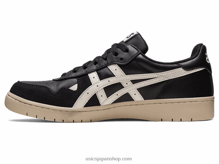 日本 L20V555Asics ブラック/クリーム