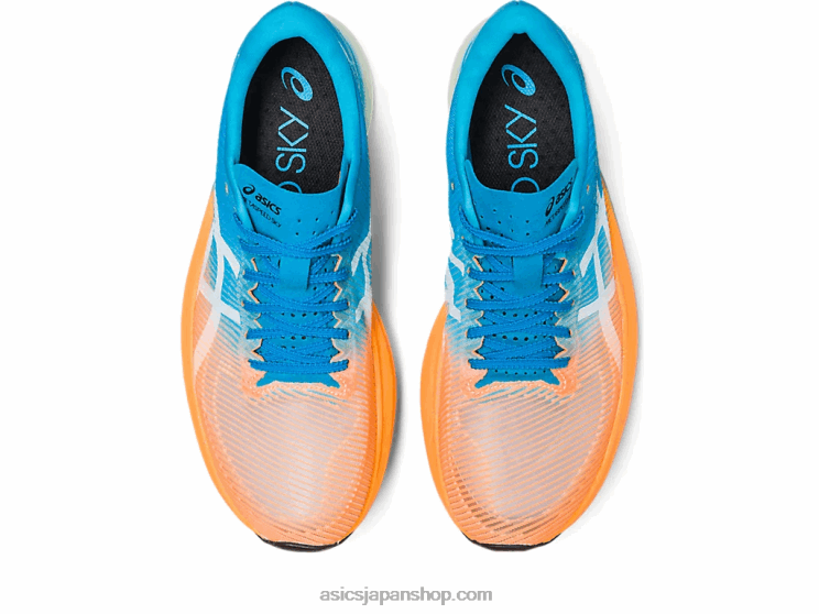 メタスピードスカイ+ L20V586Asics オレンジポップ/アイランドブルー