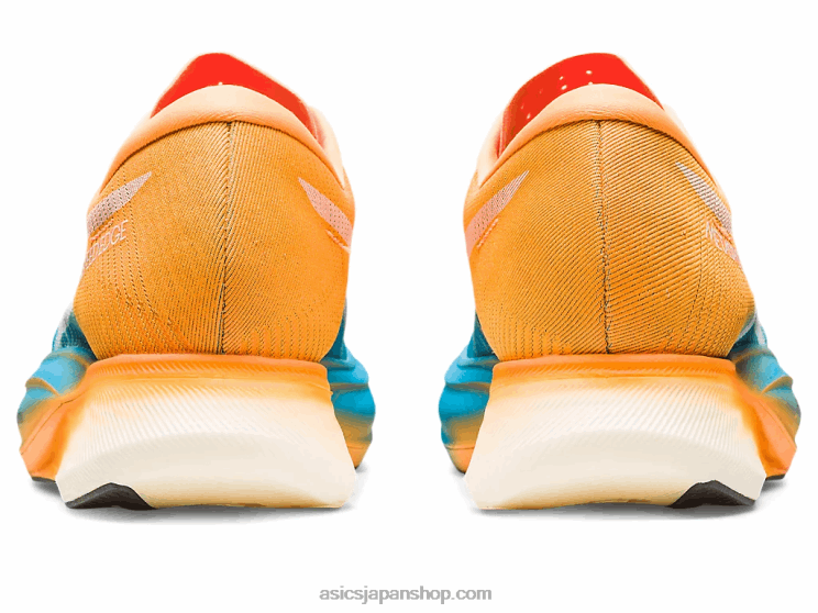 メタスピードエッジ+ L20V613Asics アイランドブルー/オレンジポップ