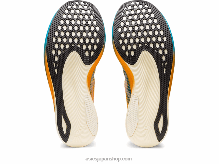 メタスピードエッジ+ L20V613Asics アイランドブルー/オレンジポップ