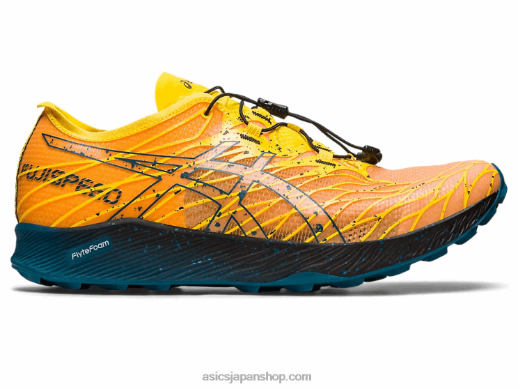 フジスピード L20V636Asics ゴールデンイエロー/インクティール