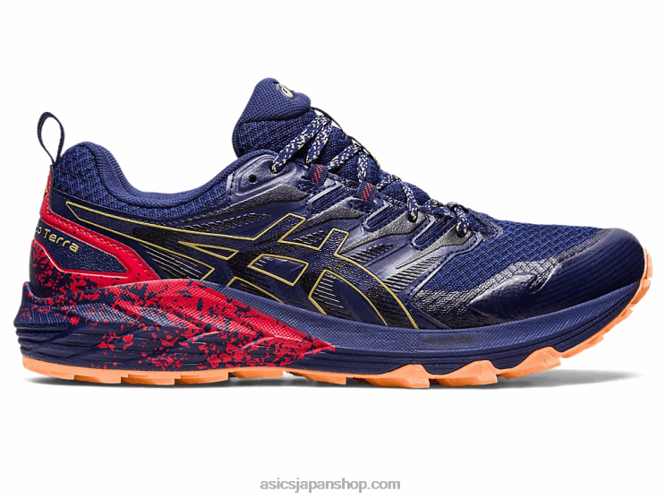 ゲル・トラブコ・テラ L20V637Asics インディゴブルー/オリーブオイル
