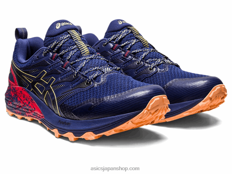 ゲル・トラブコ・テラ L20V637Asics インディゴブルー/オリーブオイル