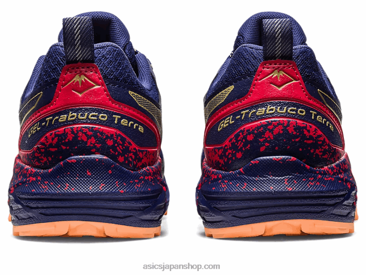 ゲル・トラブコ・テラ L20V637Asics インディゴブルー/オリーブオイル