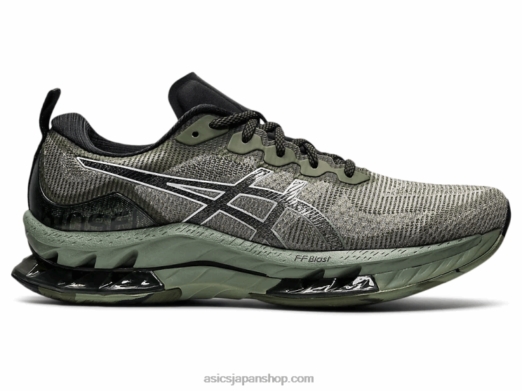 ゲルキンセイ ブラスト ル L20V654Asics 地衣類の緑/白
