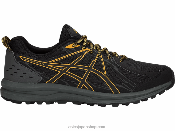 頻繁なトレイル L20V659Asics 黒