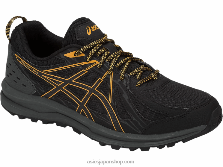 頻繁なトレイル L20V659Asics 黒