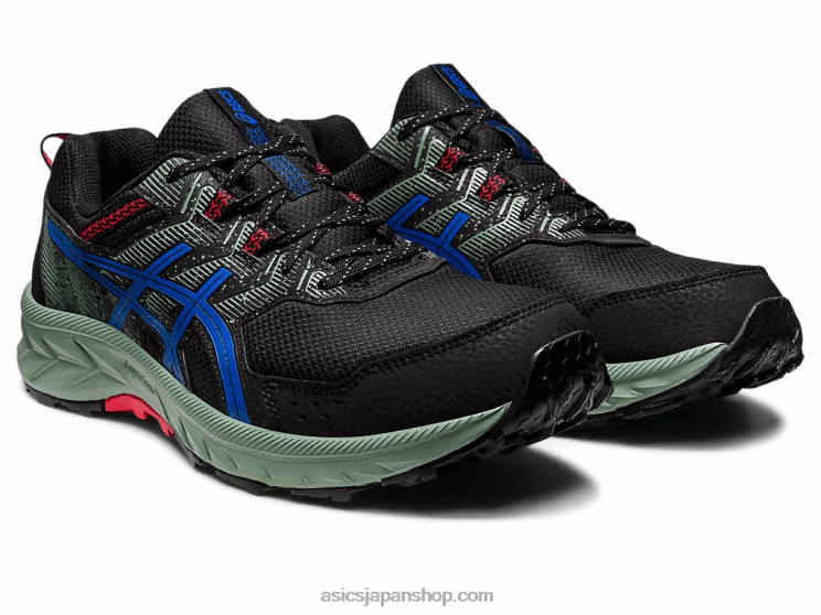 ジェルベンチャー エクストラワイド L20V87Asics ブラック/マグロブルー