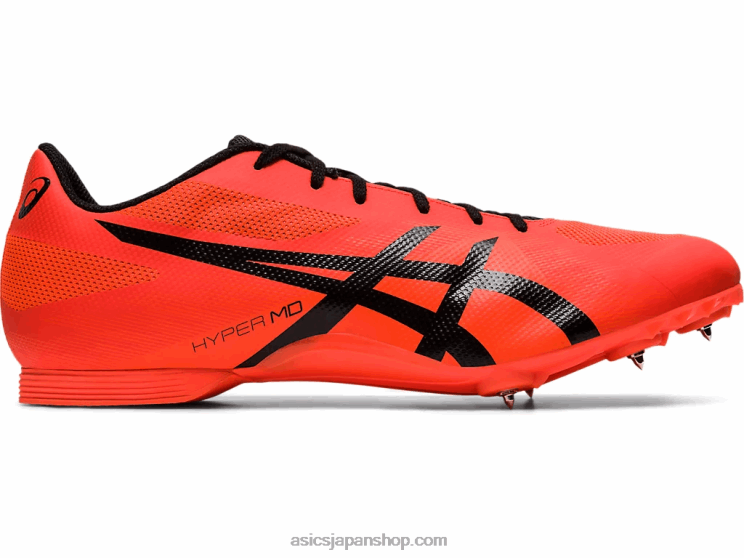 ハイパーMD7 L20V2095Asics サンライズレッド/ブラック