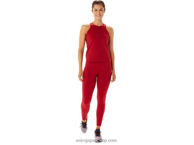 レディース Movekoyo トレーニング ブラトップ L20V2768Asics クランベリー