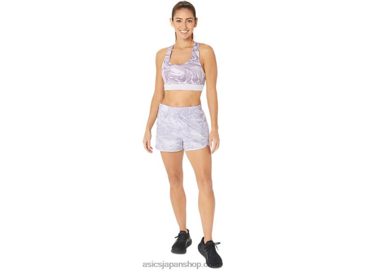 女性用PRライトブラジャー L20V2314Asics 夕暮れ紫墨ドロップ