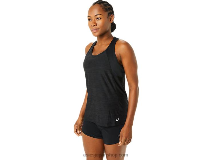 女性用 PR ライト レーサーバック L20V3705Asics パフォーマンスブラック