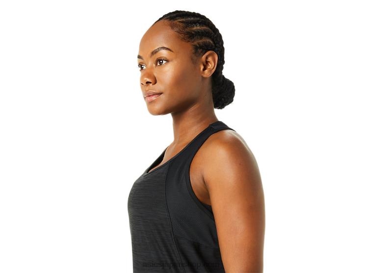 女性用 PR ライト レーサーバック L20V3705Asics パフォーマンスブラック