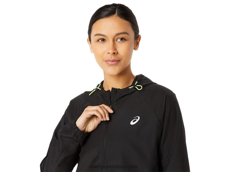 ウィメンズ PR LYTE パッカブル ジャケット L20V2310Asics パフォーマンスブラック