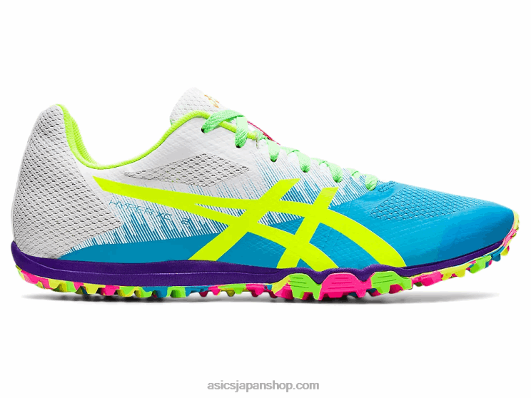 ハイパーXC2 L20V1665Asics デジタルアクア/セーフティイエロー