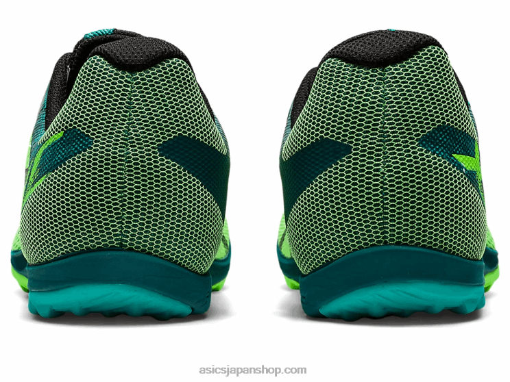 復活XC L20V681Asics グリーンヤモリ/ブラック