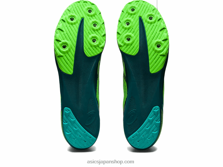 復活XC L20V681Asics グリーンヤモリ/ブラック