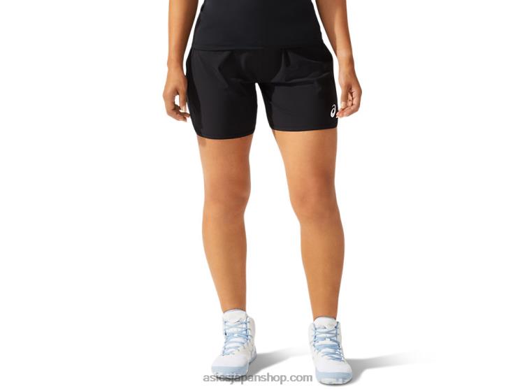 女子 2 ピース レスリング ショートパンツ L20V3791Asics チームブラック