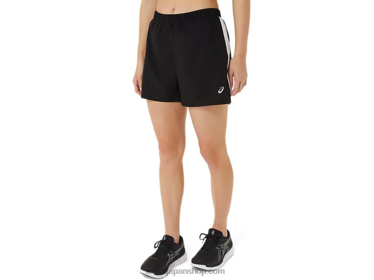 女性用レディセット 3インチショート L20V2909Asics パフォーマンスブラック/ホワイト