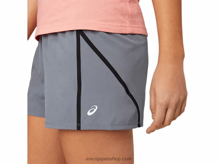 女性用 3 インチ ウーブン トレイン ショートパンツ L20V3793Asics 大都市