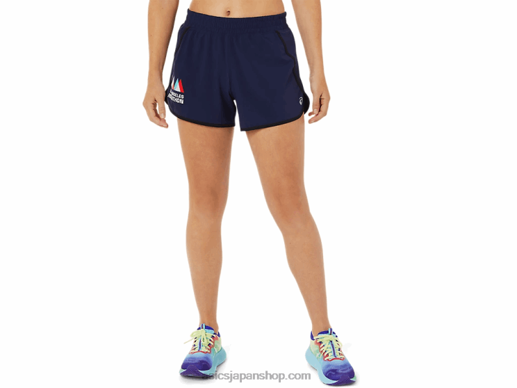 レディース ラム フィエトロ 4インチ L20V3651Asics ピーコート