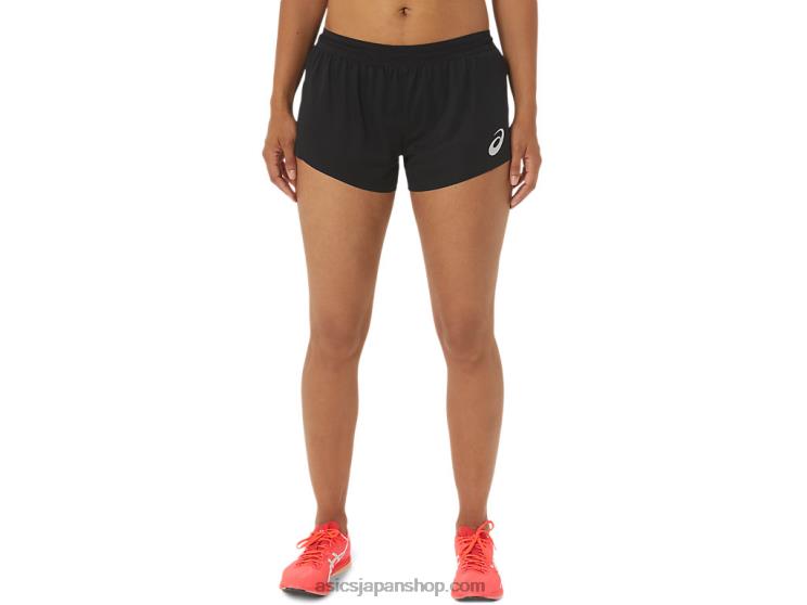 レディース アクティブリーズ ライトニット ショートパンツ L20V2345Asics パフォーマンスブラック
