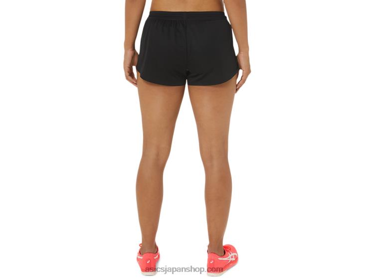 レディース アクティブリーズ ライトニット ショートパンツ L20V2345Asics パフォーマンスブラック