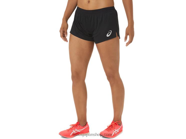 レディース アクティブリーズ ライトニット ショートパンツ L20V2345Asics パフォーマンスブラック