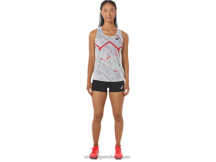 女性用トラックホットパンツ L20V2348Asics パフォーマンスブラック