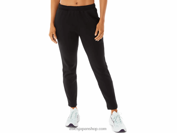 女性用起毛ニットパンツ L20V2901Asics パフォーマンスブラック