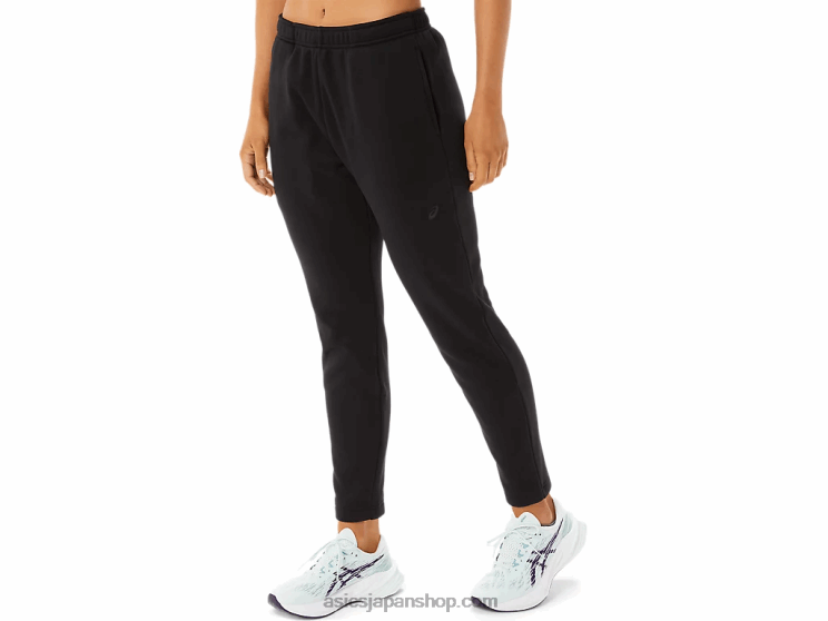 女性用起毛ニットパンツ L20V2901Asics パフォーマンスブラック