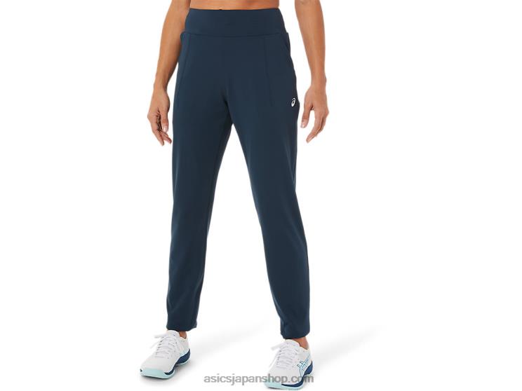 女性用テニスパンツ L20V3287Asics フレンチブルー/パフォーマンスブラック