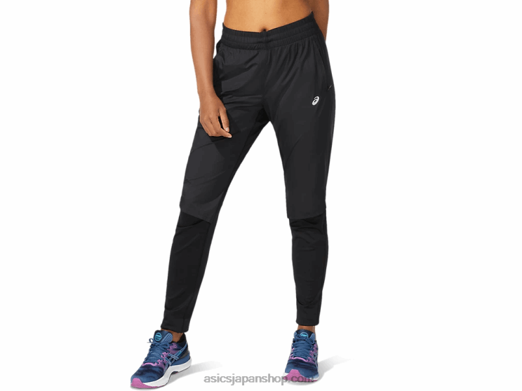 女性のレースパンツ L20V4049Asics パフォーマンスブラック