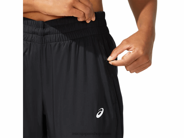 女性のレースパンツ L20V4049Asics パフォーマンスブラック
