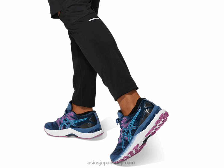 女性のレースパンツ L20V4049Asics パフォーマンスブラック