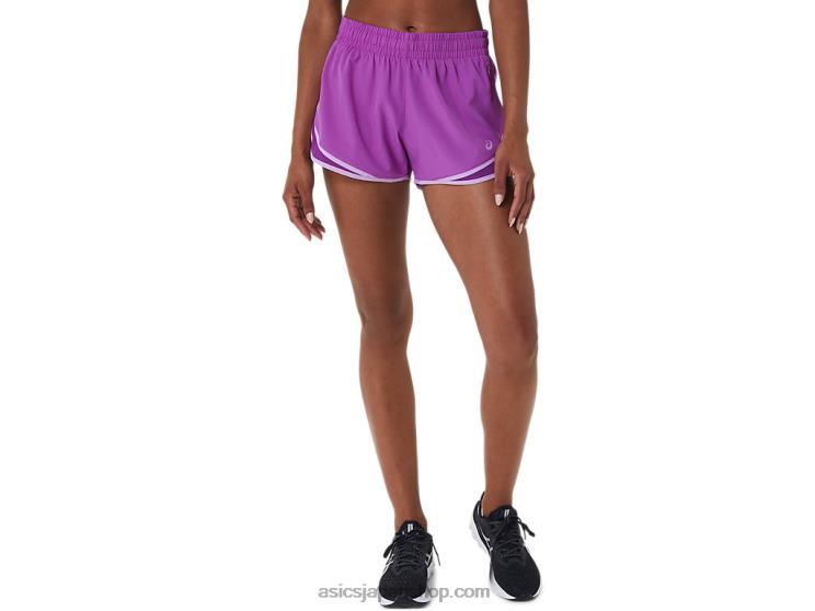 レディース PR LYTE 2.5インチ ランショート L20V3037Asics 蘭