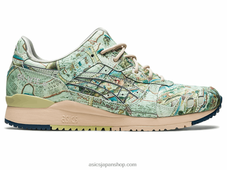 atmos × gel-lyte iii og L20V570Asics アイスグリーン/ミッドナイトブルー
