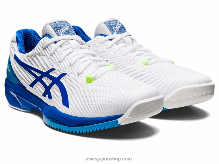 ソリューションスピードff2 L20V1002Asics ホワイト/マグロブルー