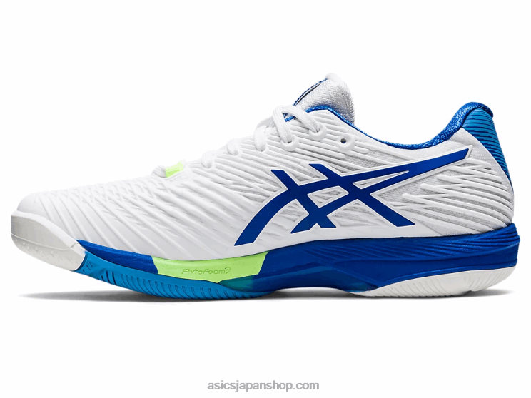 ソリューションスピードff2 L20V1002Asics ホワイト/マグロブルー