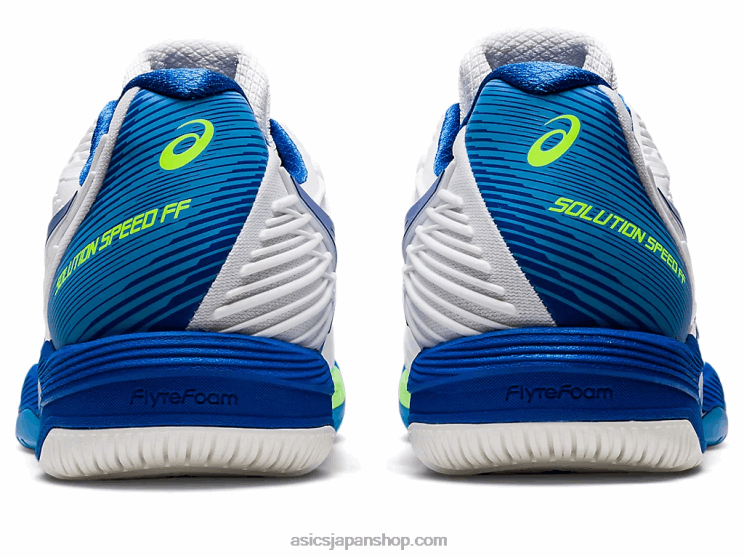ソリューションスピードff2 L20V1002Asics ホワイト/マグロブルー
