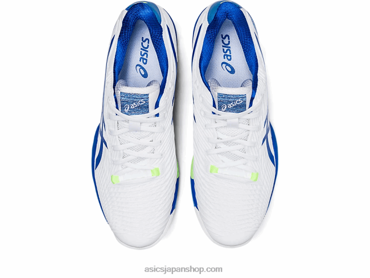 ソリューションスピードff2 L20V1002Asics ホワイト/マグロブルー