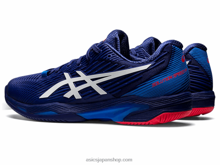 ソリューションスピードff2 L20V1151Asics ダイブブルー/ホワイト